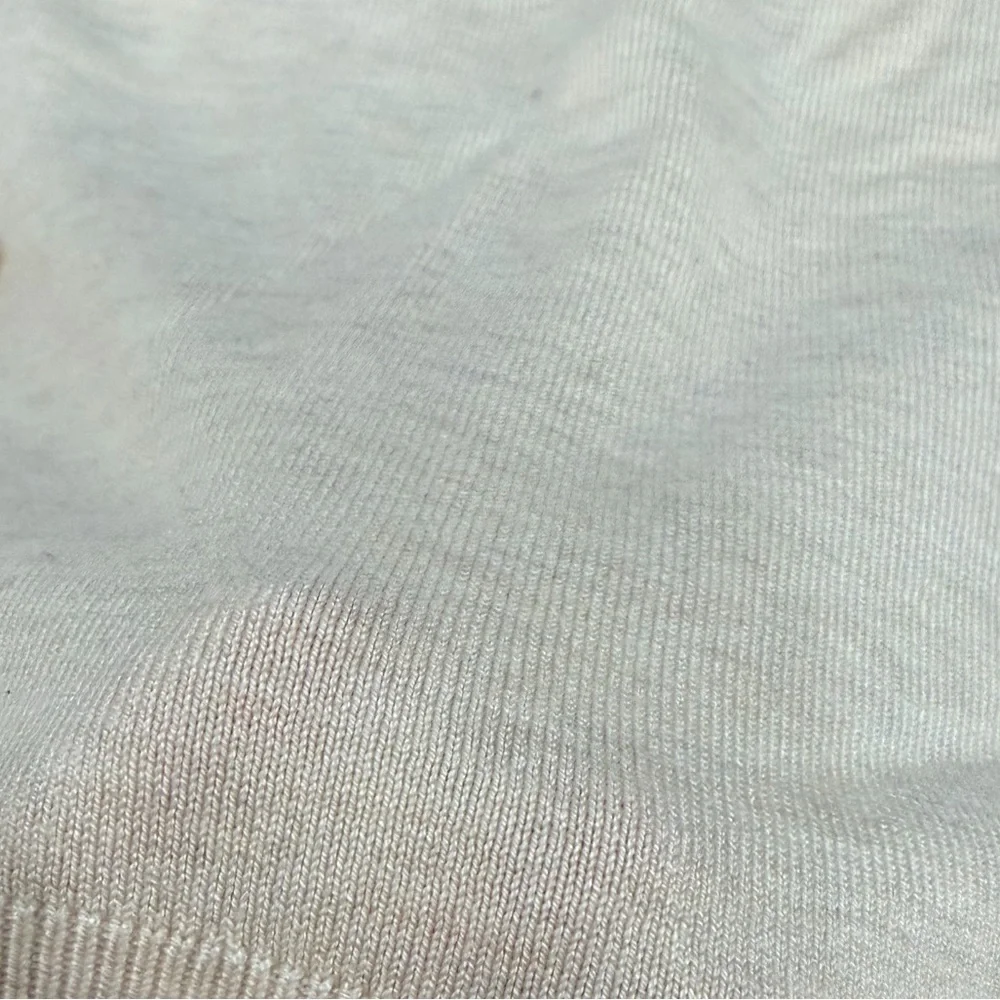 H&M Divided Cream Knit Top